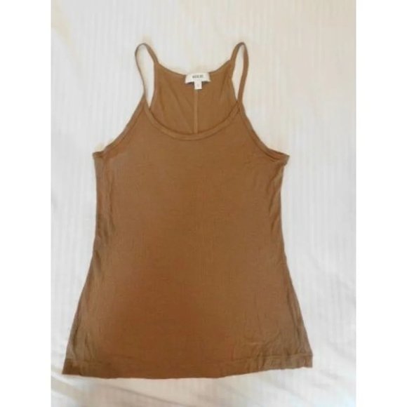 Agolde Scoop Neck Tank top size SMALL Brown - Picture 3 of 4